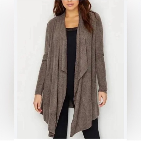 Barefoot Dreams Cozychic Lite Calypso Wrap Cardigan - Picture 8 of 8